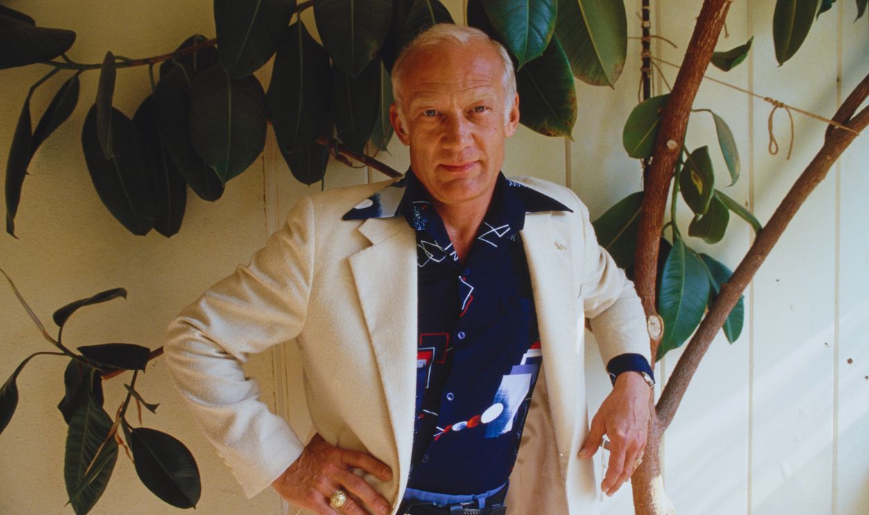 Gettyimages - 1673902631, Buzz Aldrin Astronaut Buzz Aldrin at his home, taken by photographer Michael Montfort, United States, 23rd June 1979.