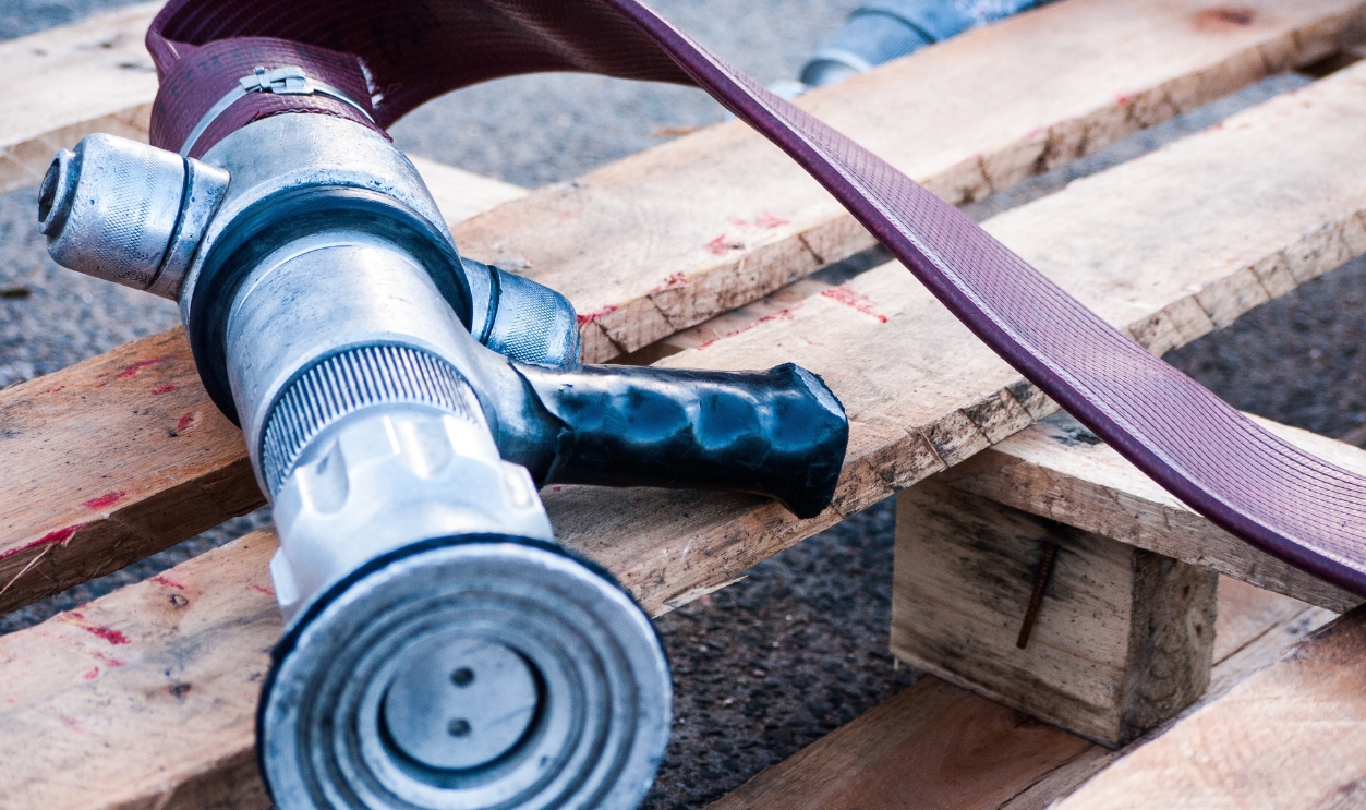 Fire Hose Emergency Fireman