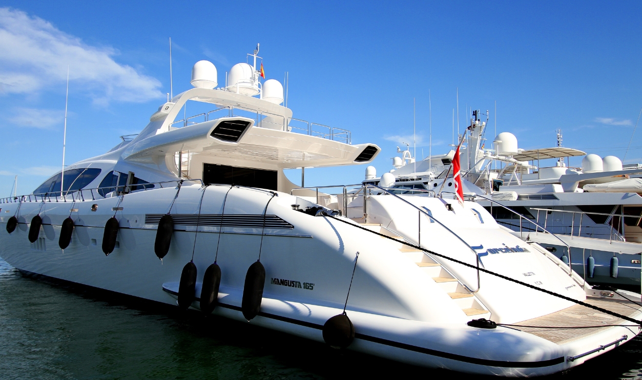 Yacht Boat Marbella Spain Summer