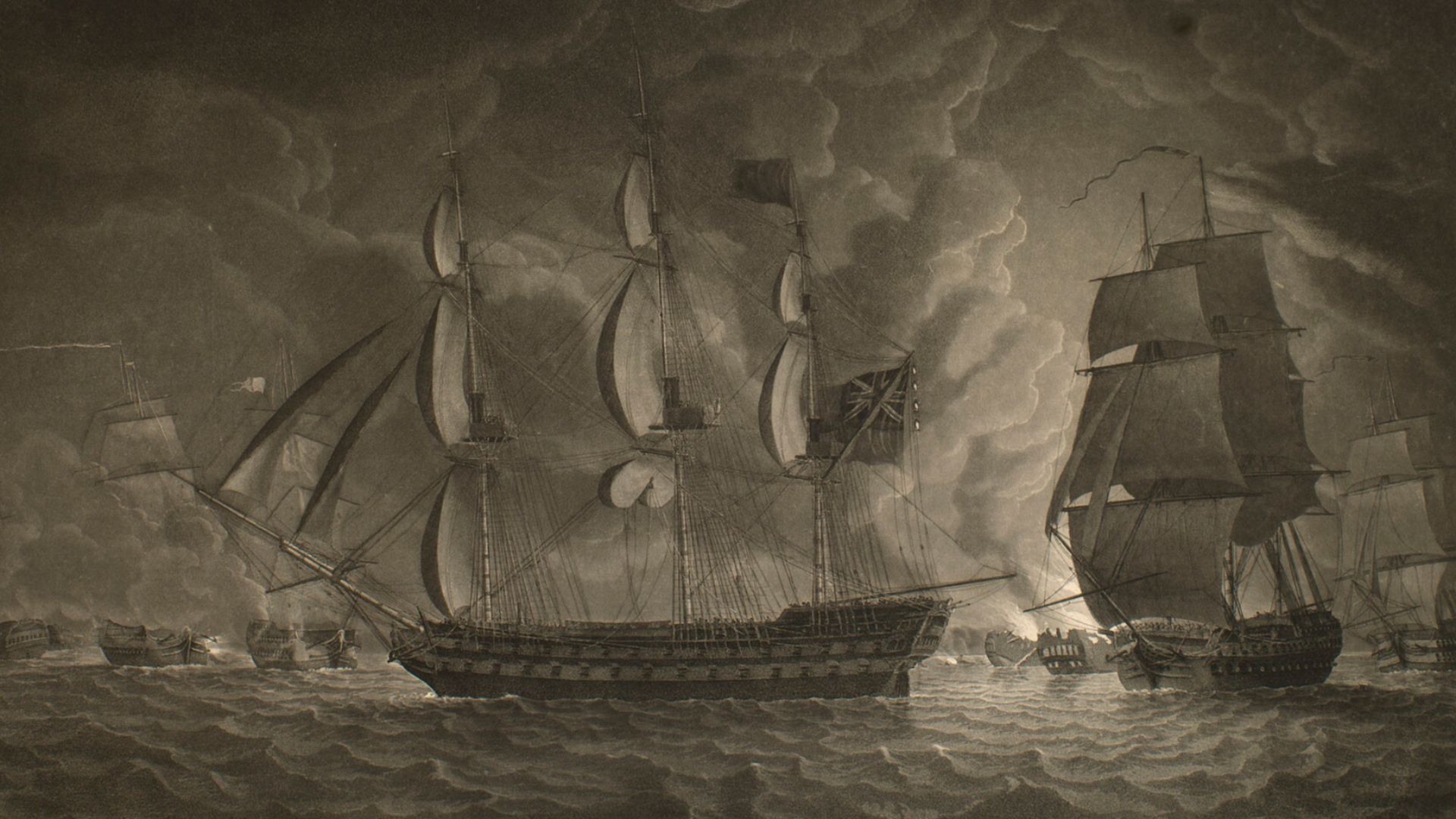 File:Gibraltar and Trafalgar, 1801 RCIN 735100 (cropped).jpg
