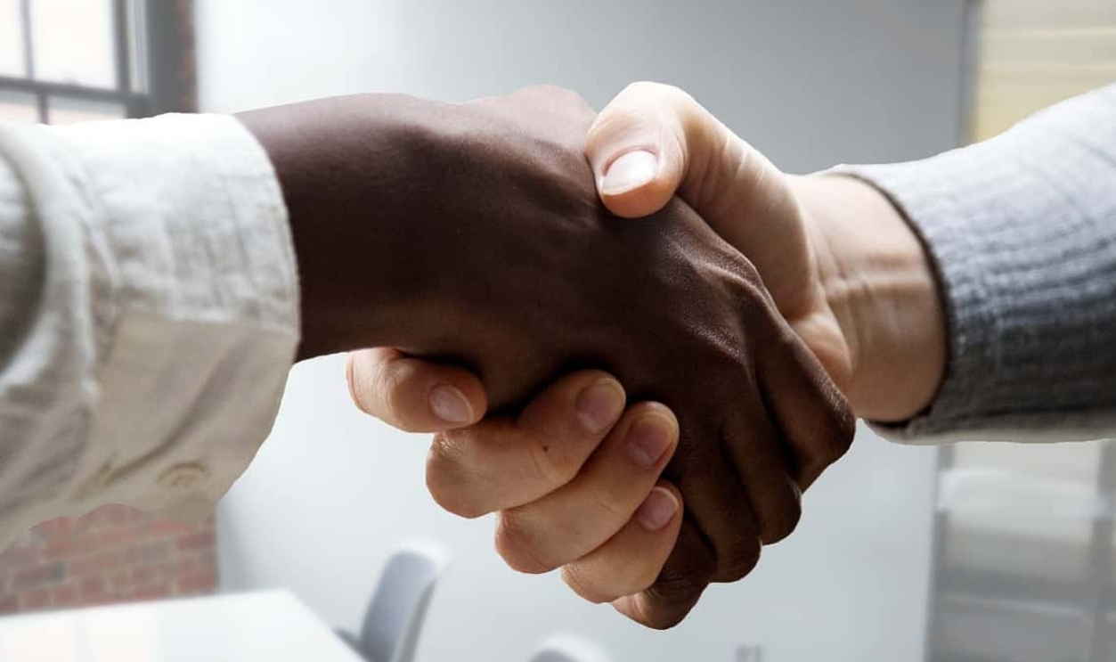 Job Interview Hiring Hand Shake