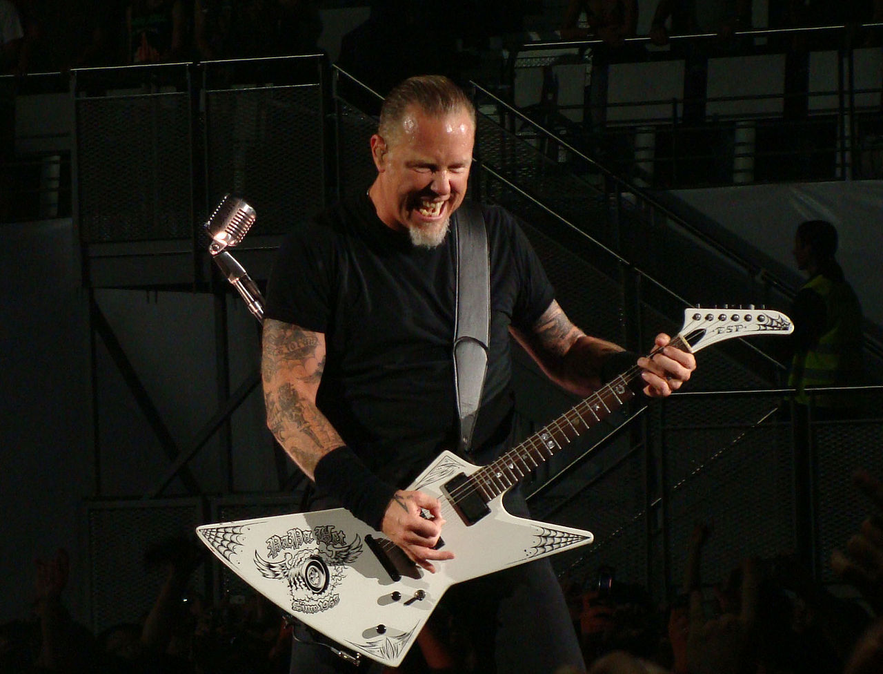 James Hetfield Madrid 2009
