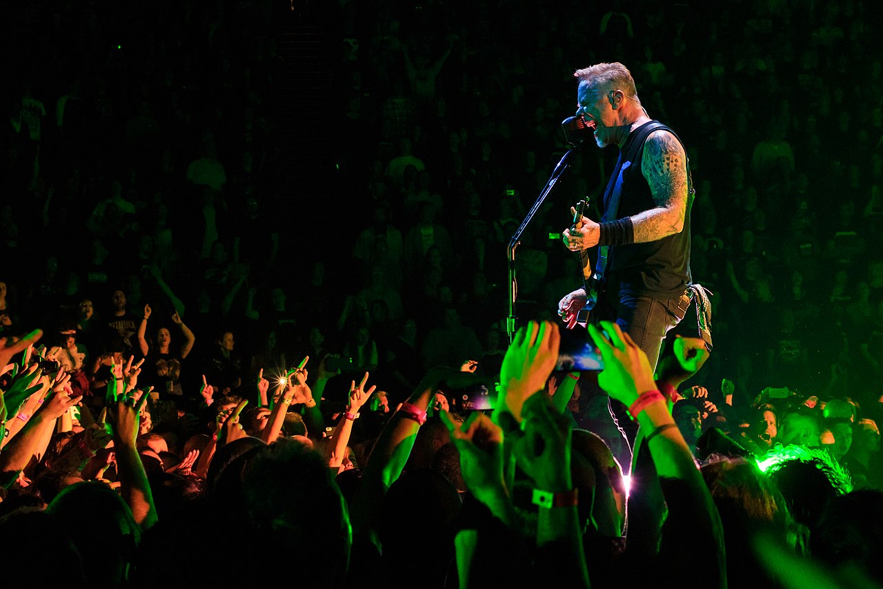 James Hetfield live in London 24 October 2017