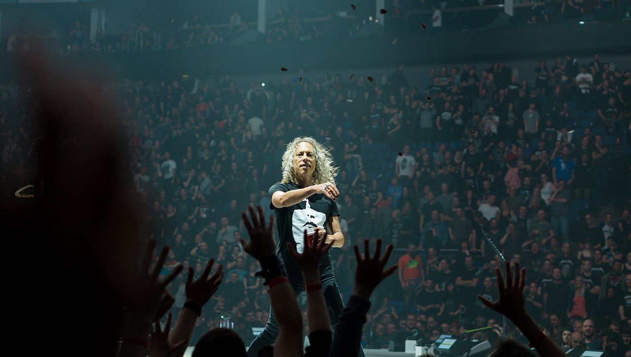 Metallica on stage