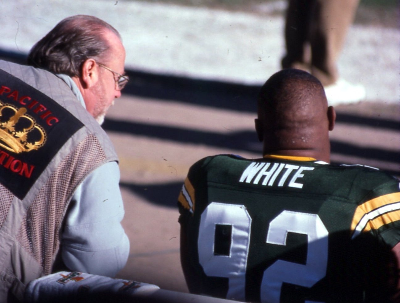 Reggie White in a 1998 game