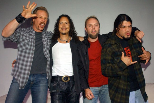 American band Metallica in 2003.