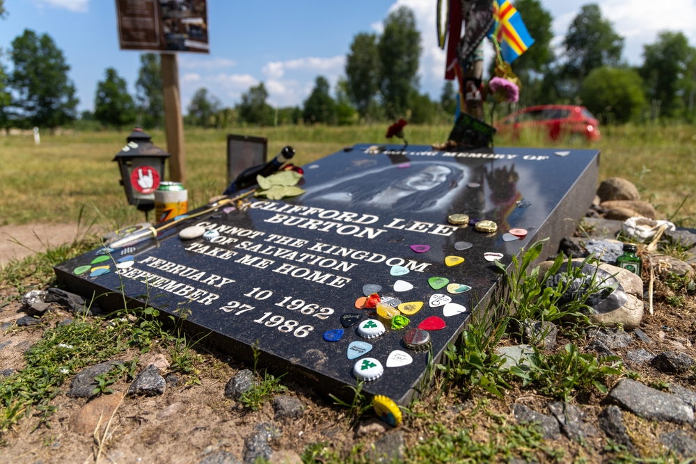 Cliff Burton memorial