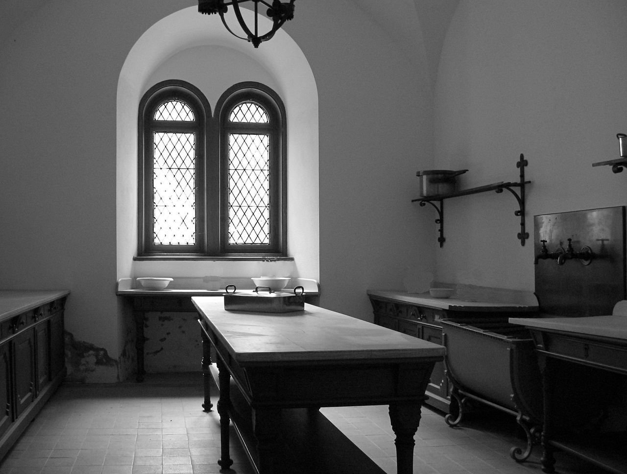 Kitchen in Neuschwanstein Castle