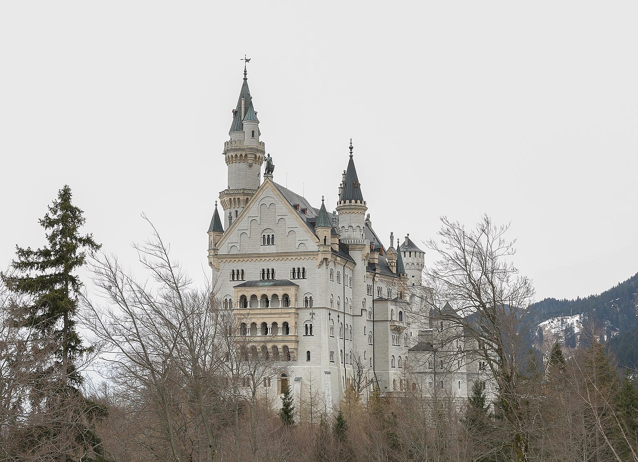 View of Neuschwanstein Castle