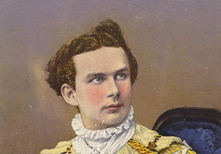 Ludwig II of Bavaria looking away