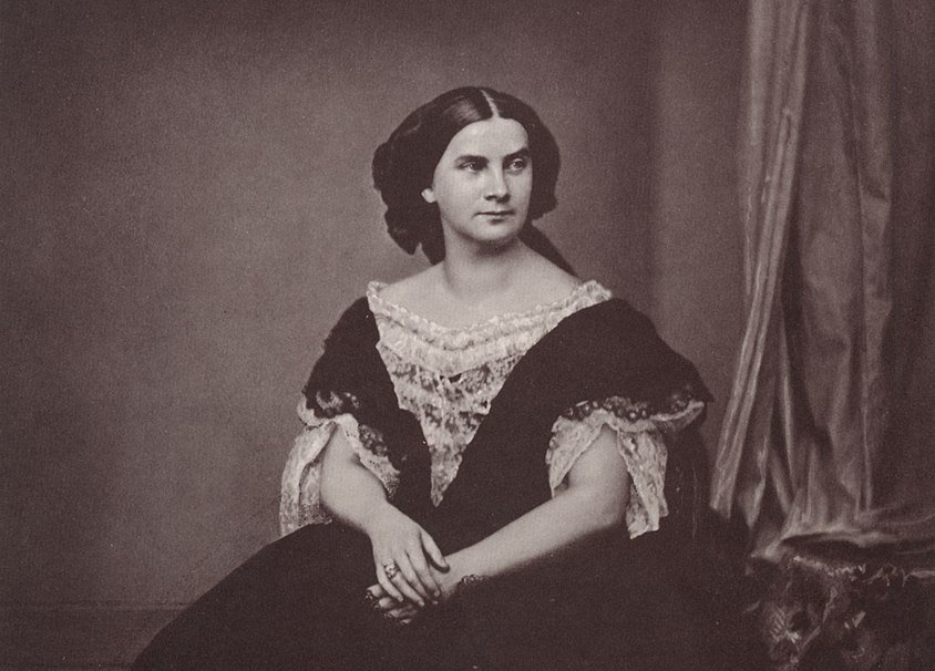 Portrait of Queen Marie of Bavaria looking away