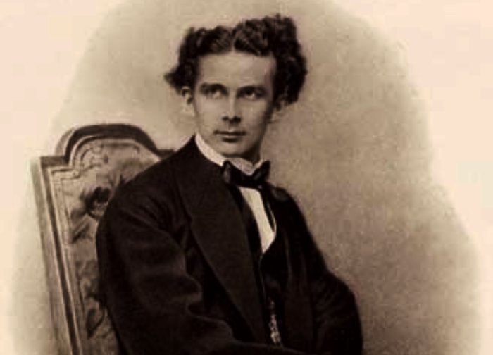 Ludwig II King of Bavaria in a suit