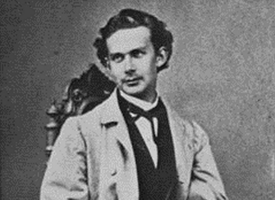 Ludwig II of Bavaria in a suit