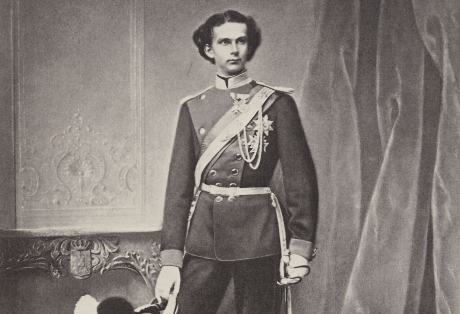 King Ludwig II of Bavaria in a uniform