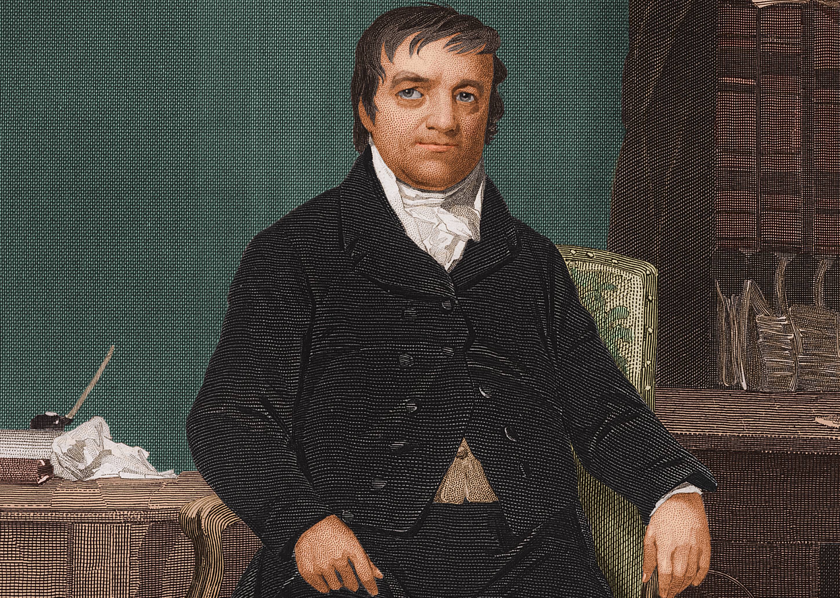 American fur trader and financier John Jacob Astor (1763 - 1848)