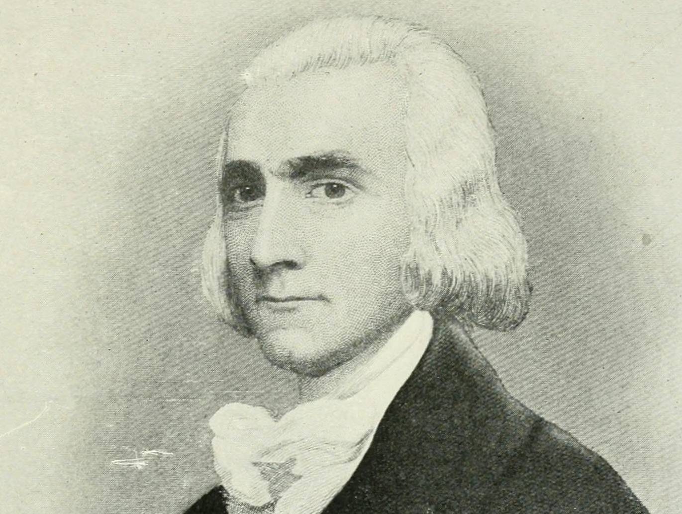 John Jacob Astor (1763-1848) portrait in black suit