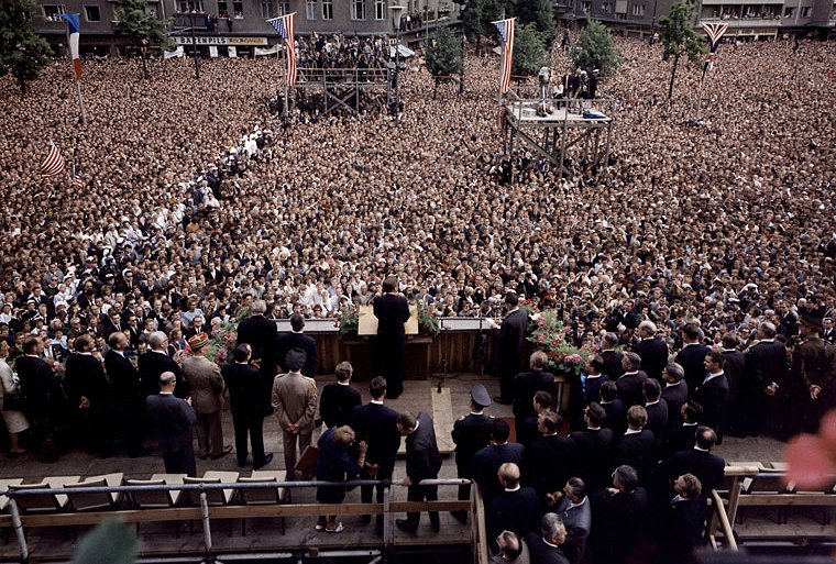 President Kennedy's address to the people of Berlin
