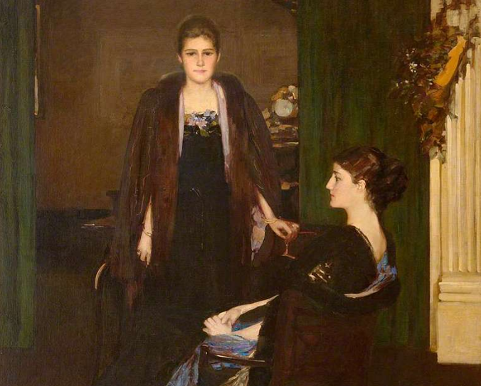 Sir John Lavery painting