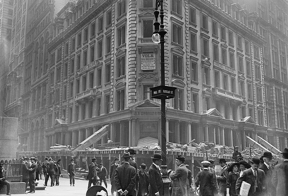 Wall street, New York 1913