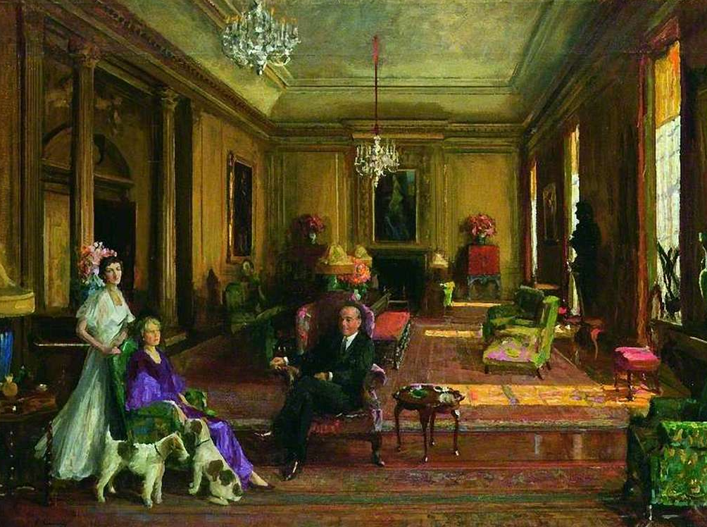 Aristocratic family portrait