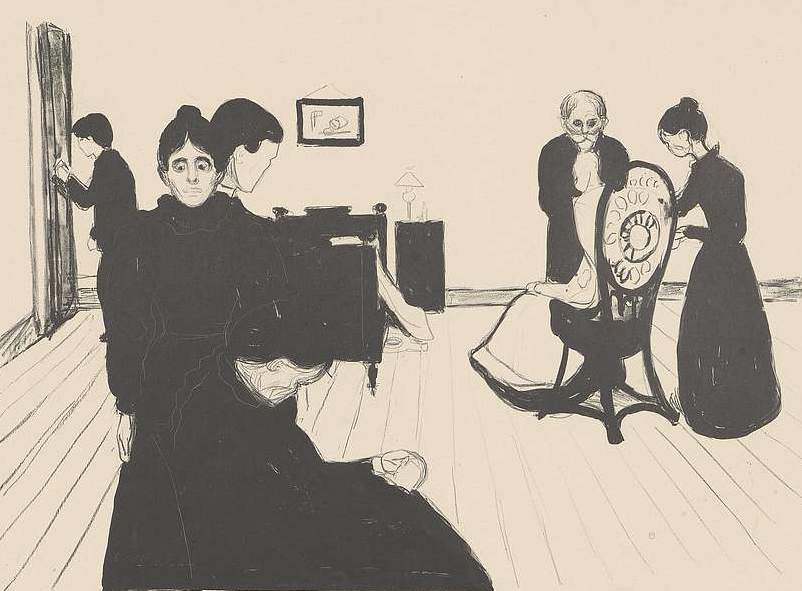 Munch - Death in the Sickroom