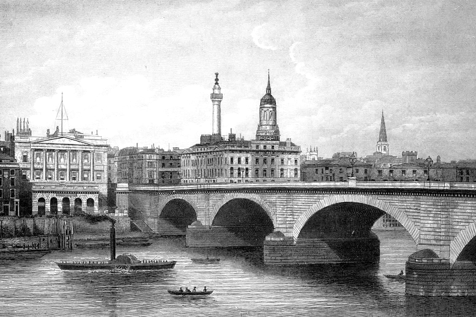 Bridge in London 1889