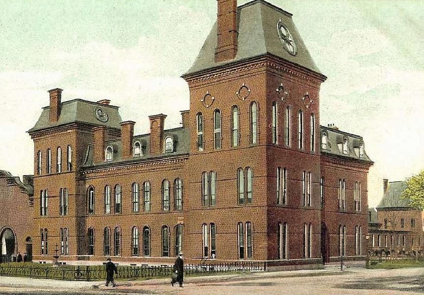 St. Albans station 1910 postcard