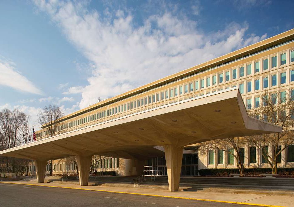 The CIA's Original Headquarters Building in 1950s