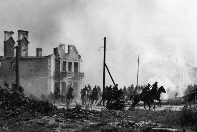 Polish Cavalry charge