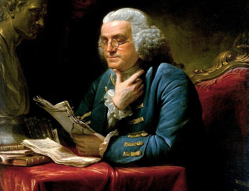 Portrait of Benjamin Franklin