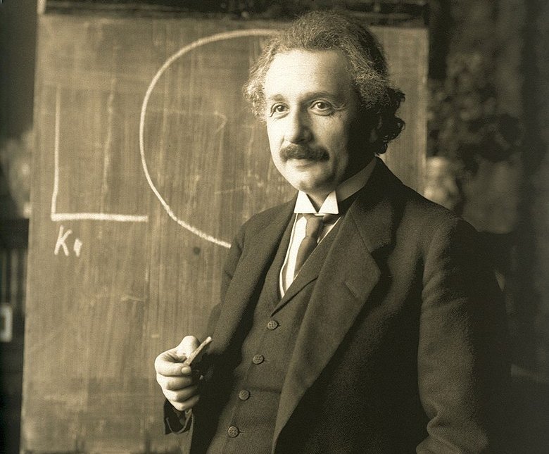 Mathematician Einstein 1921