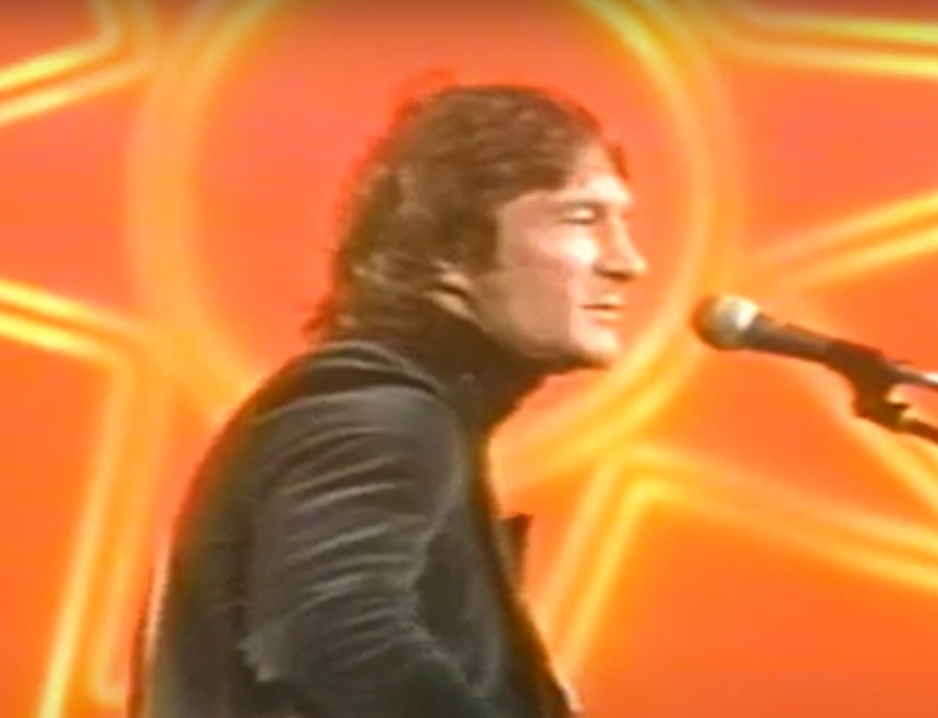 A visually captivating still taken from a pivotal moment in the Concert Gene Clark & Cornelia Boucher McLeod