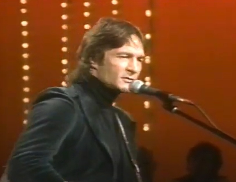 A visually captivating still taken from a pivotal moment in the Concert Gene Clark & Cornelia Boucher McLeod