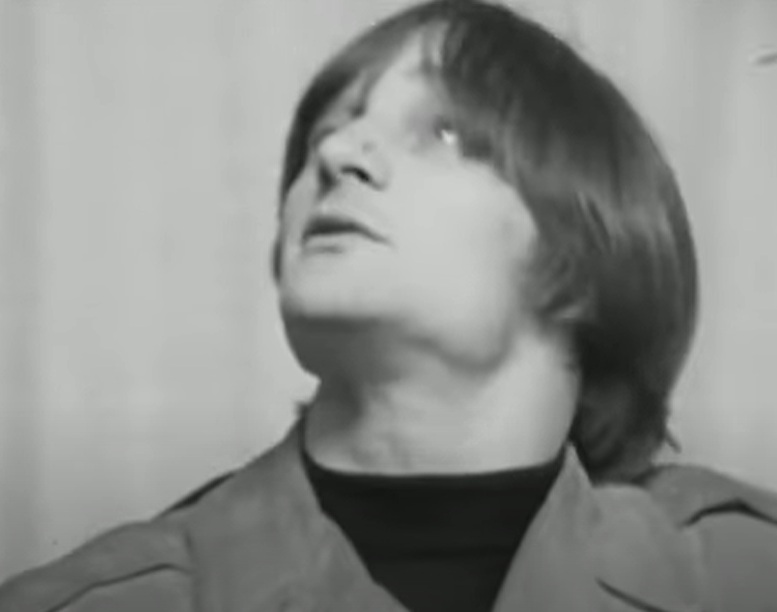 A visually captivating still taken from a pivotal moment in the Concert by The Byrds 1966