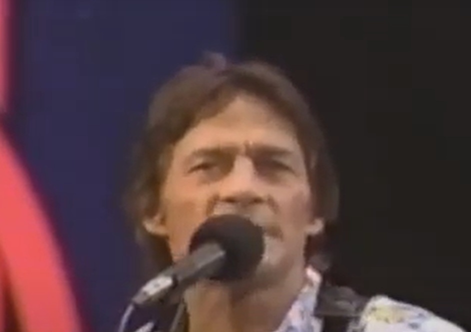 A visually captivating still taken from a pivotal moment in the Concert by Gene Clark's Byrds