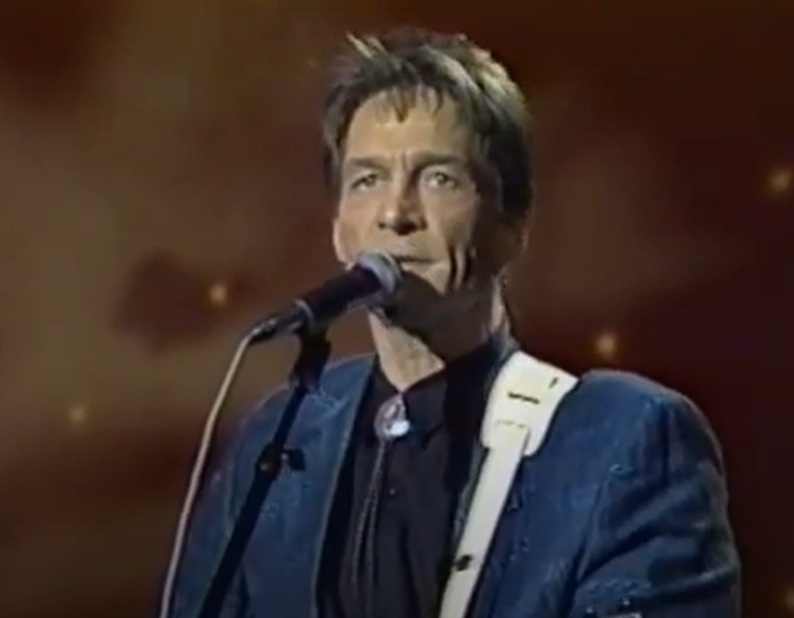 A visually captivating still taken from a pivotal moment in the Concert by Gene Clark's Byrds