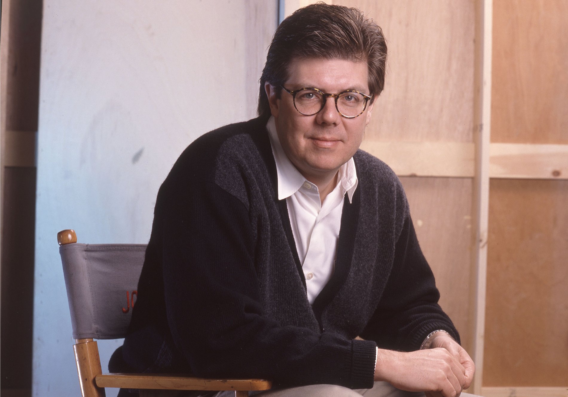 John Hughes on 11/28/90 in Chicago, Il.