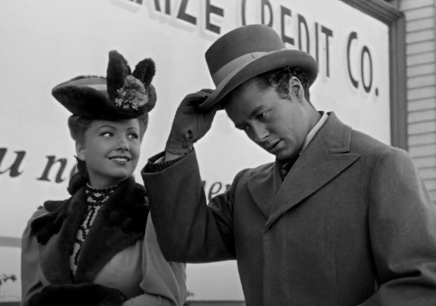 Screenshot of the movie The Magnificent Ambersons