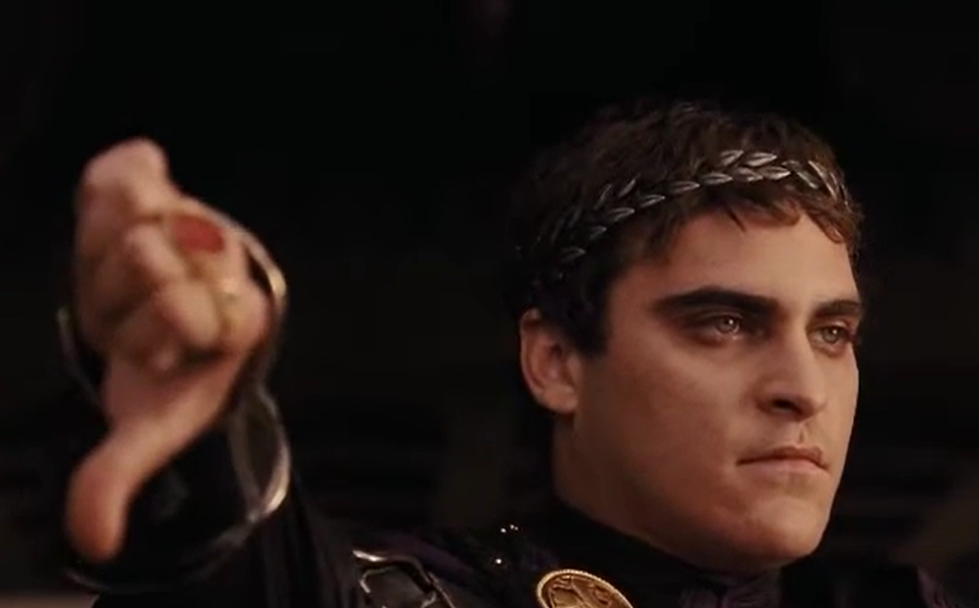 Screenshot from the movie Gladiator (2000)