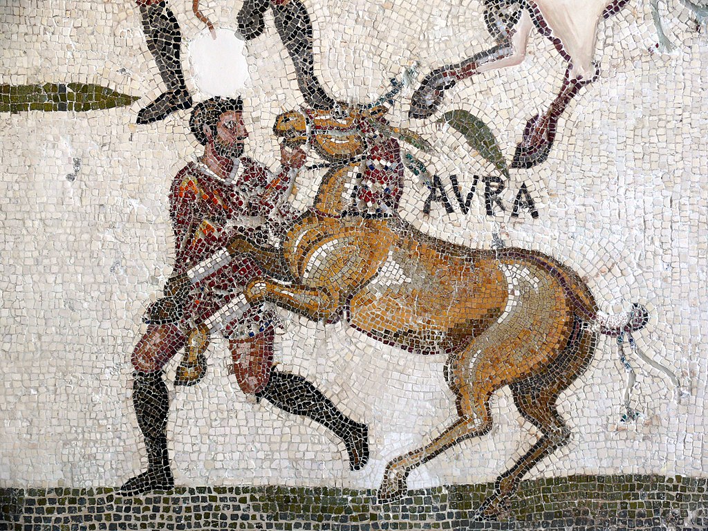 Sousse Mosaic of a Horses 