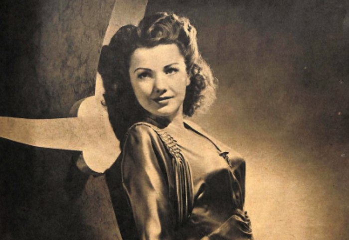 Anne Baxter pin-up, Yank, The Army Weekly, British Edition