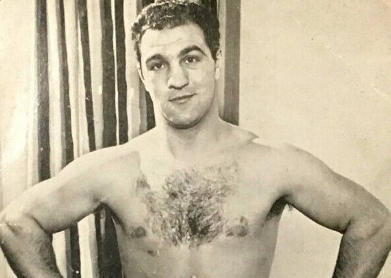 Rocky Marciano Postcard 1953