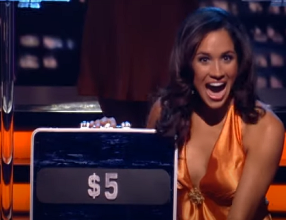 Meghan Markle as Case Model on Deal or No Deal
