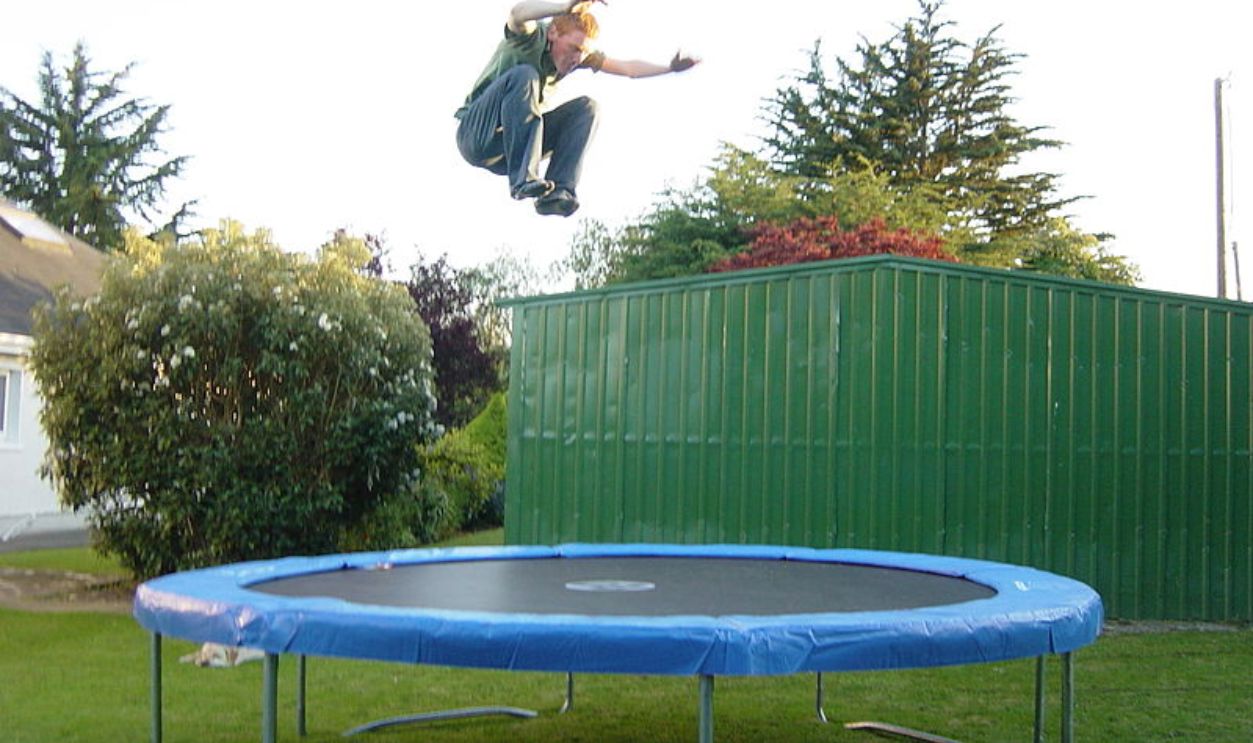 Modern Recreational Trampoline
