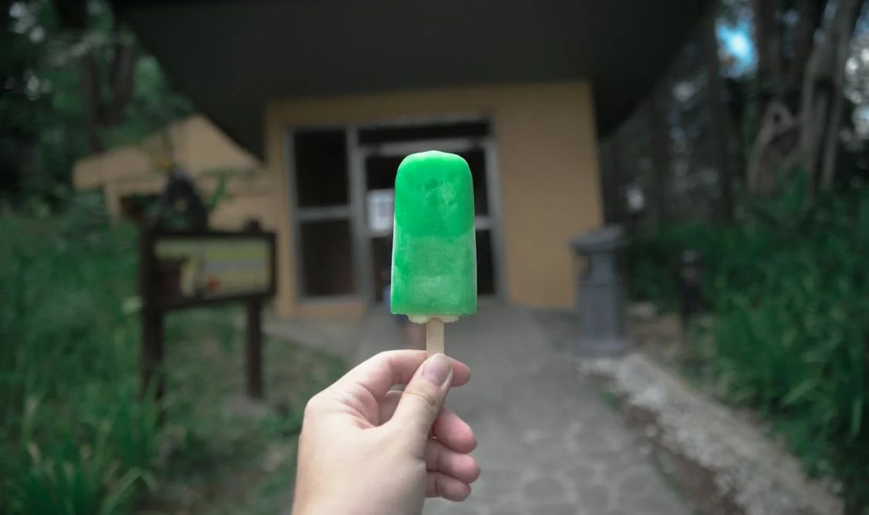 First Frozen Popsicle Treat