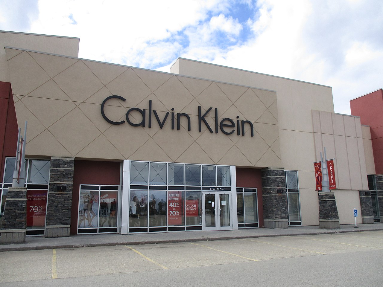 Calvin Klein store