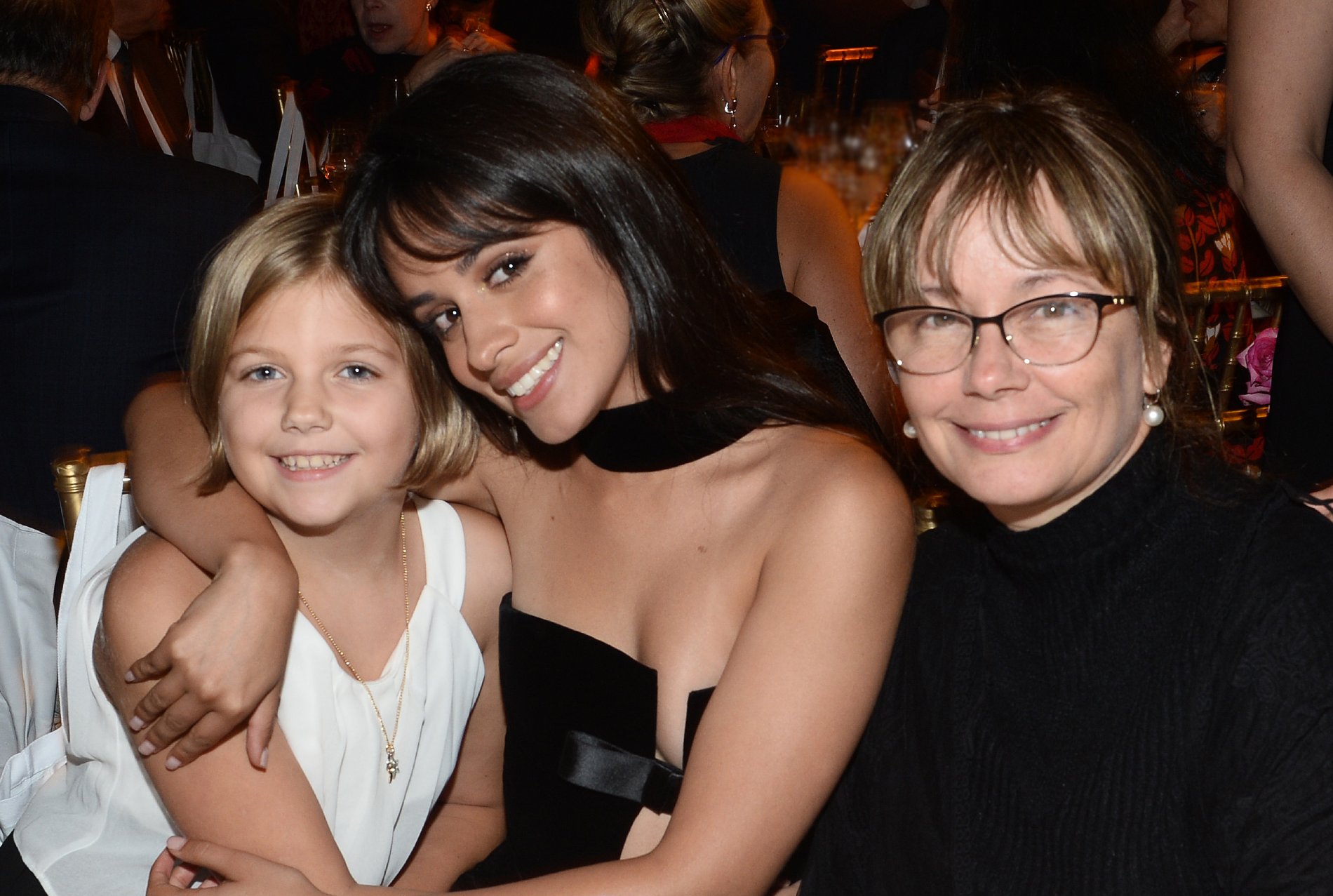 Camila Cabello and her mother Sinuhe Estrabao attending an event