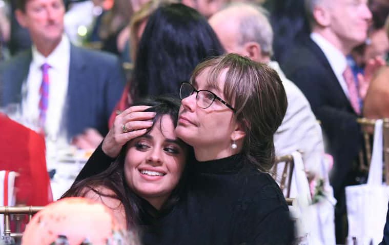 Camila Cabello and her mother Sinuhe Estrabao attend a gala