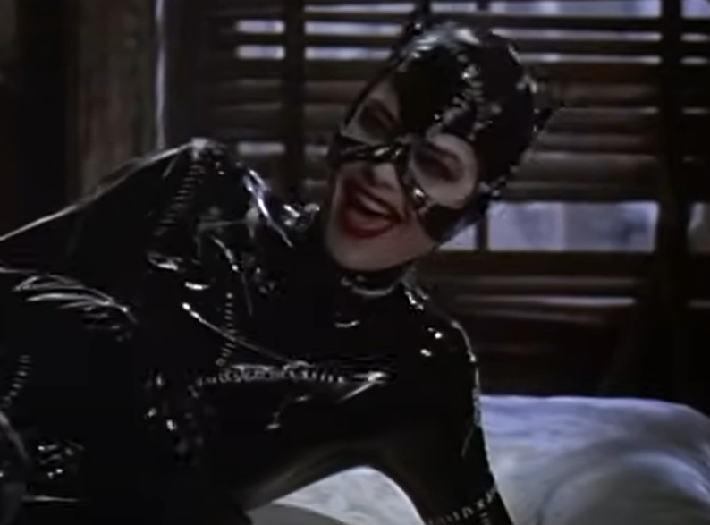 A visually captivating still taken from a pivotal moment in the film Batman Returns (1992)