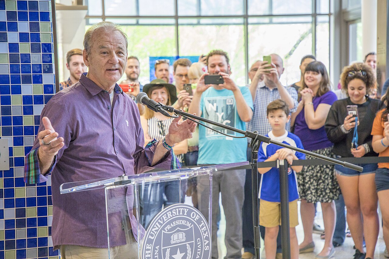 Bill Murray stops by Moody College